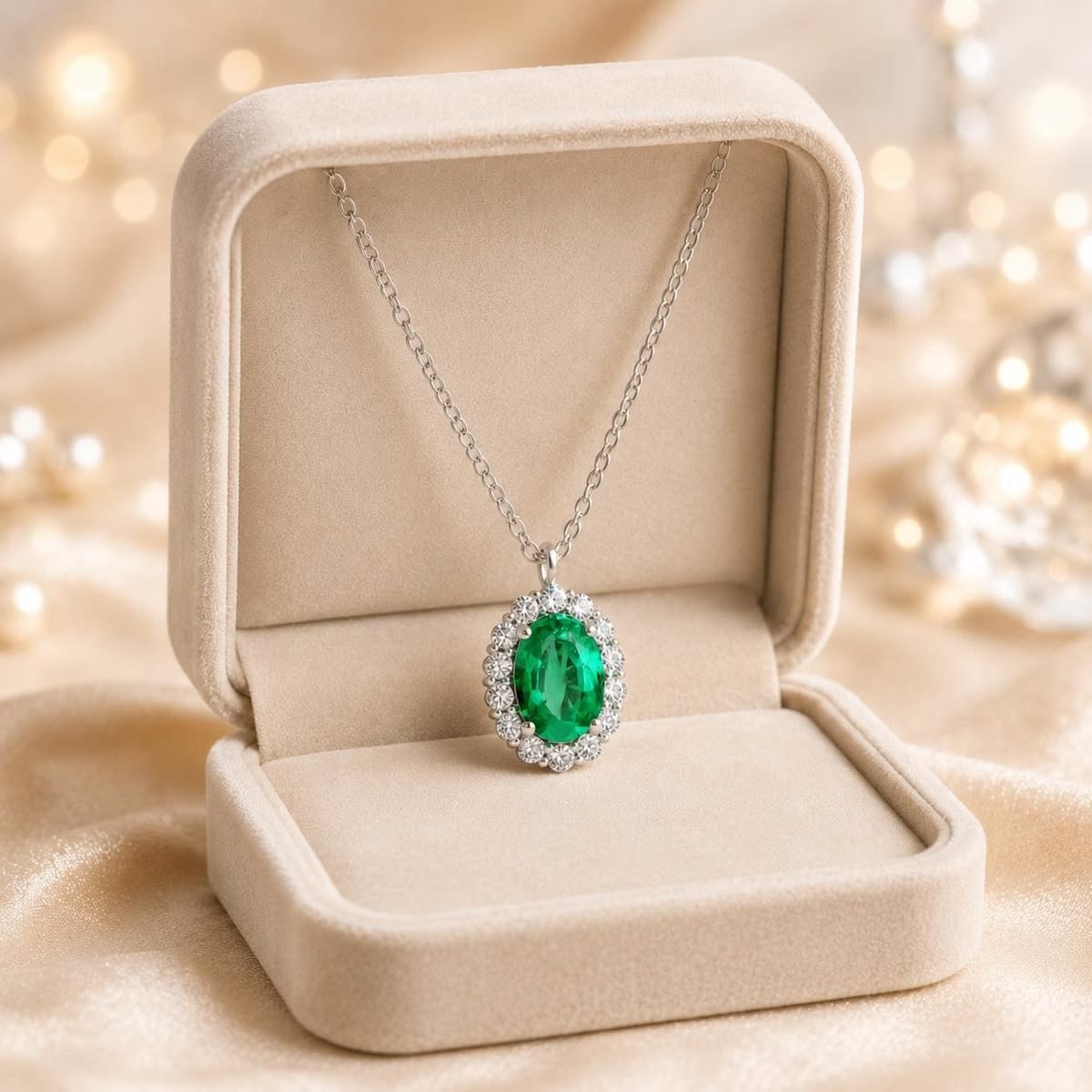 Emerald Locket